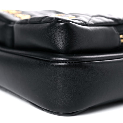 Chanel Calfskin Quilted Small Camera Case Black 9 of 11