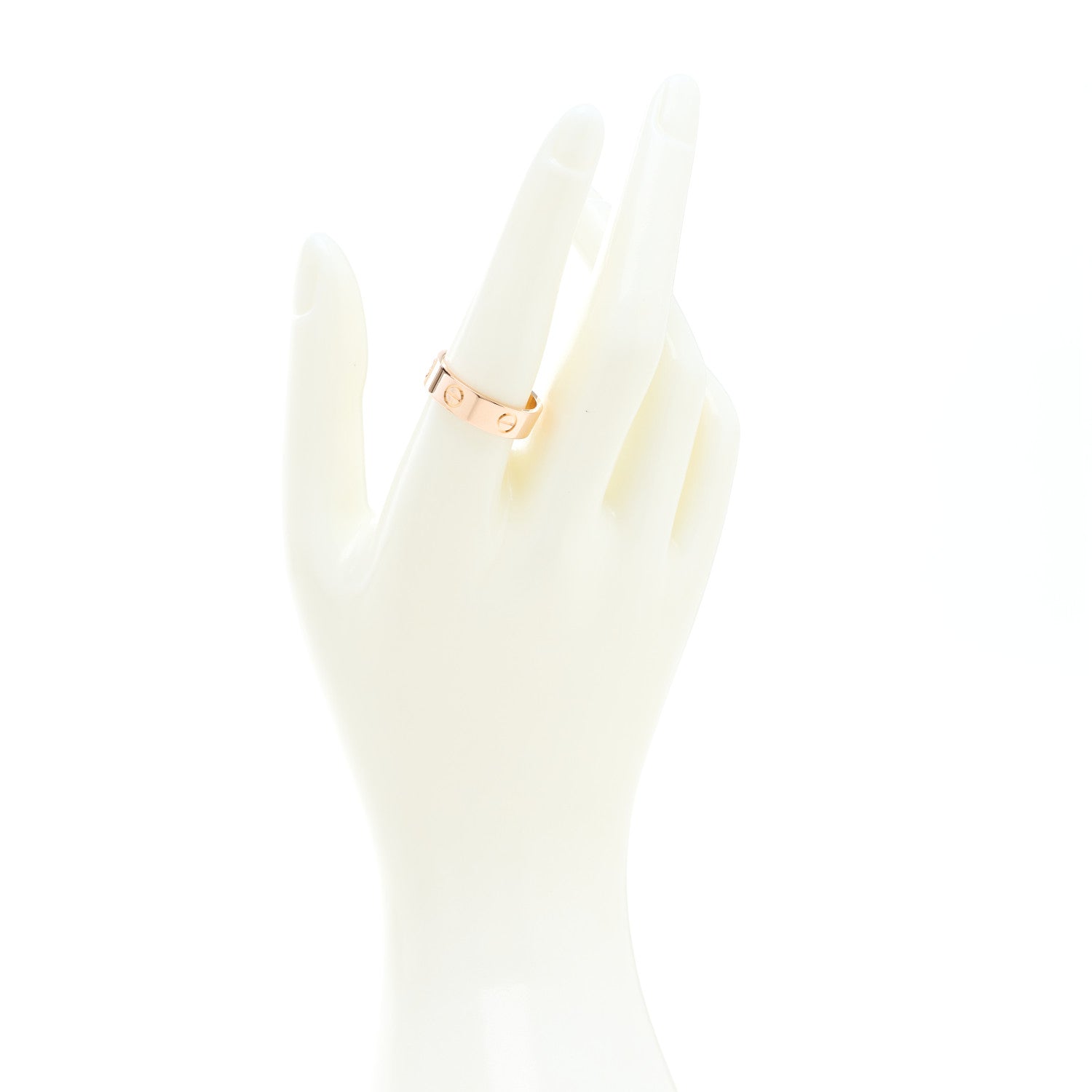 Cartier 18K Pink Gold 5.5mm LOVE Ring 57 8 2 of 5
