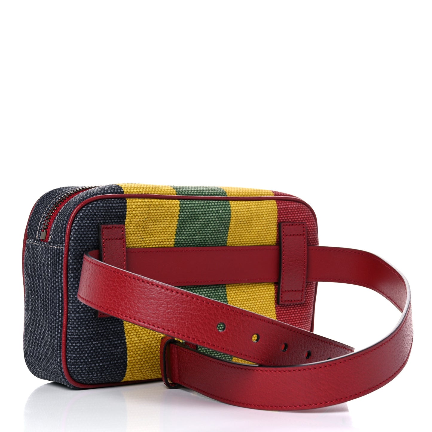 Canvas Marley Stripe Script Logo Gucci 100 Belt Bag Multicolor