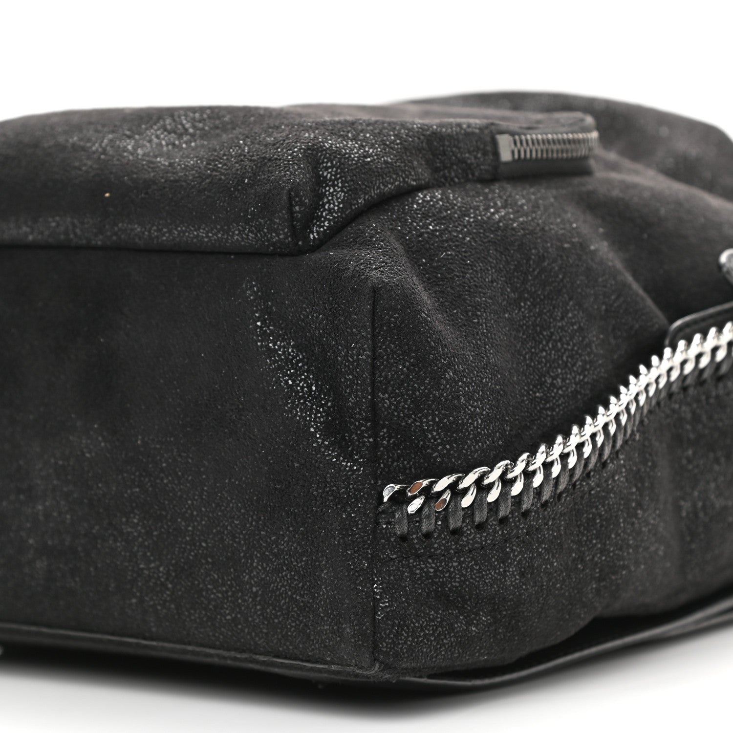 Stella McCartney Shaggy Deer Small Falabella Backpack Black 10 of 16