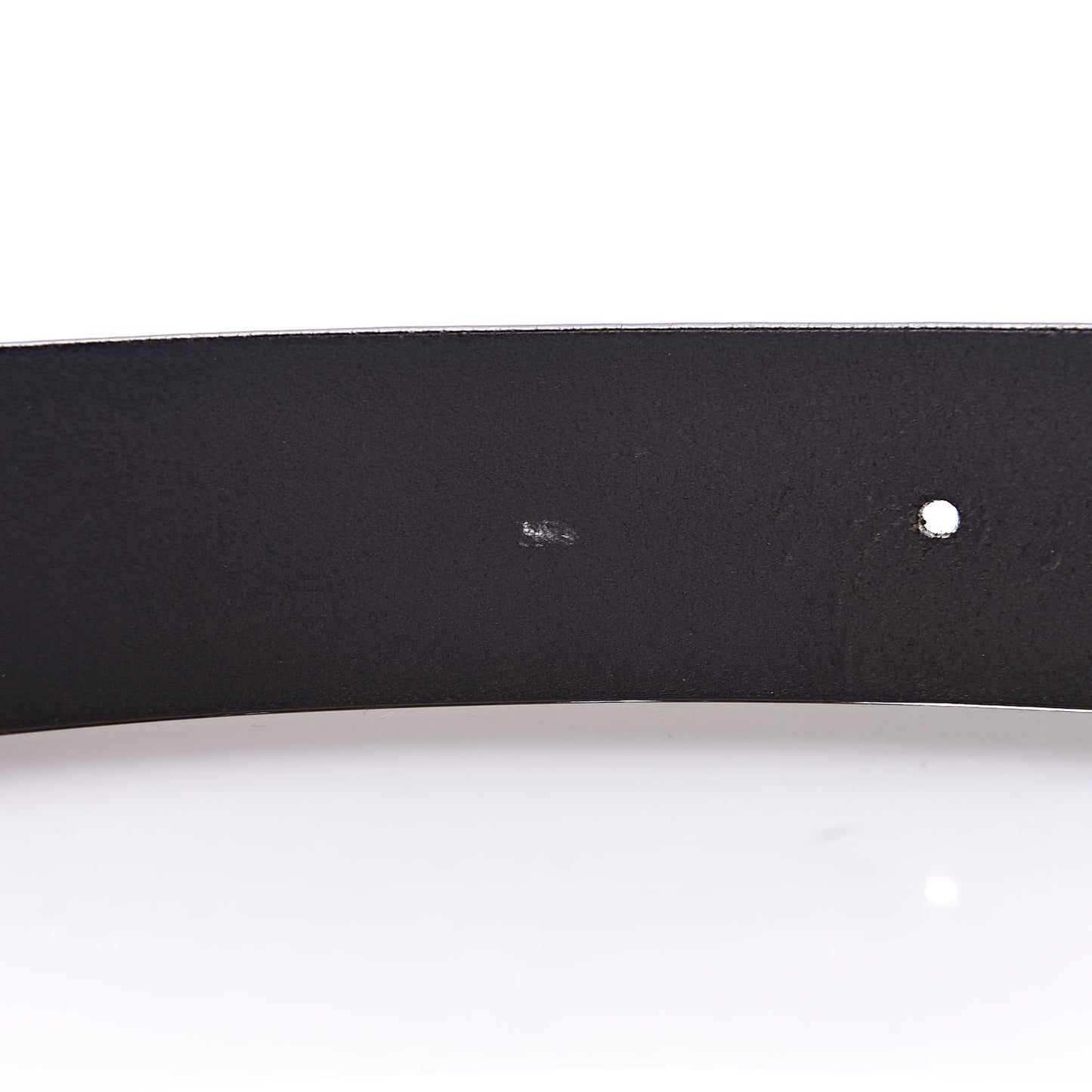 Calfskin G Buckle Belt 75 30 Black
