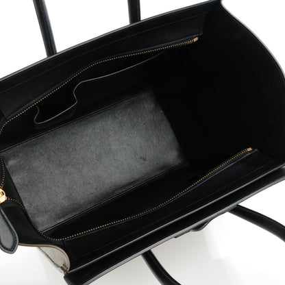 Celine Textured Calfskin Mini Tri-Color Luggage Olive 6 of 8