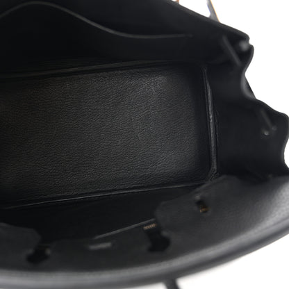 Hermes Togo Birkin 25 Black 5 of 15