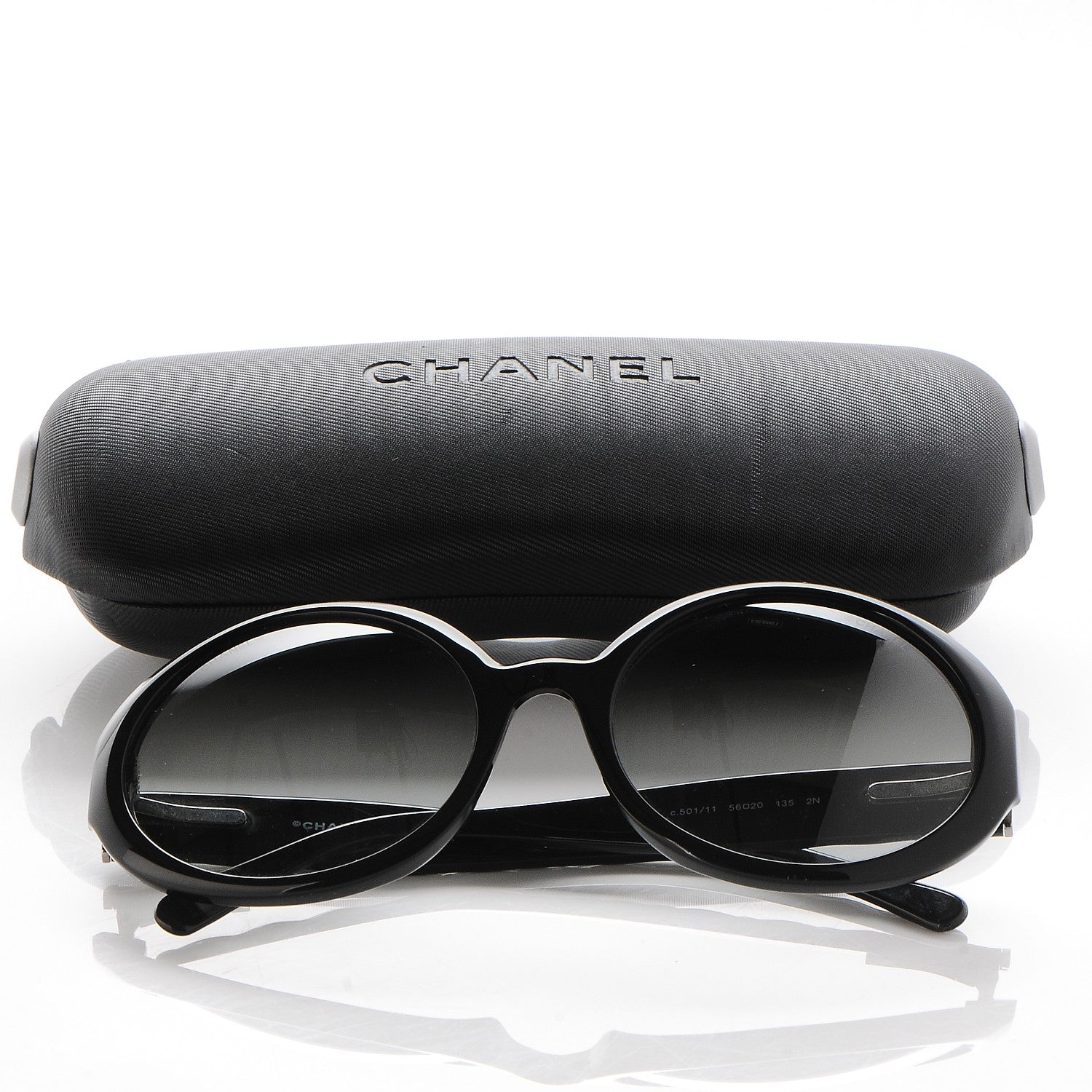 Chanel Quilted CC Mod Sunglasses 5120 Black 8 of 8