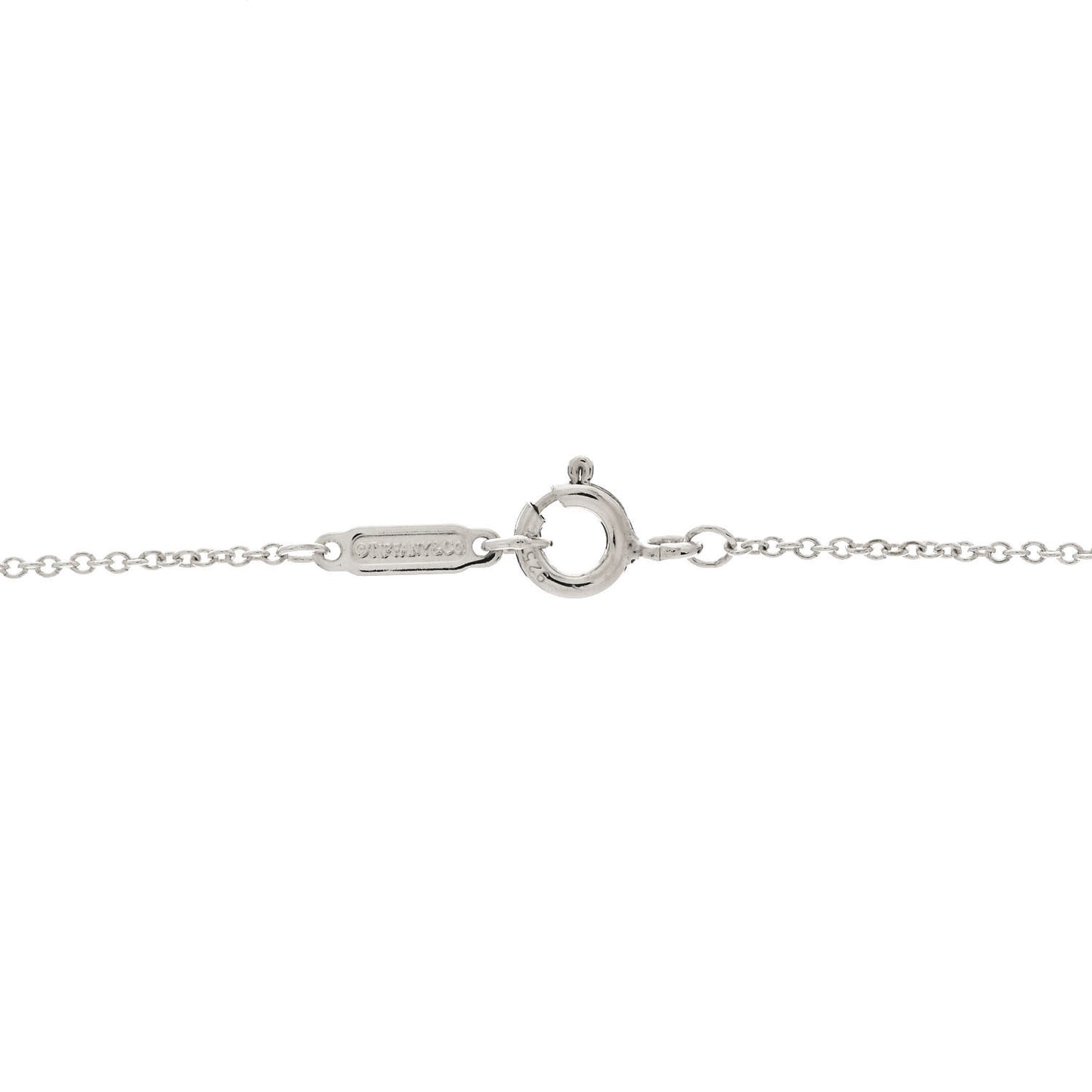 Sterling Silver Notes Heart Tag Charm Necklace