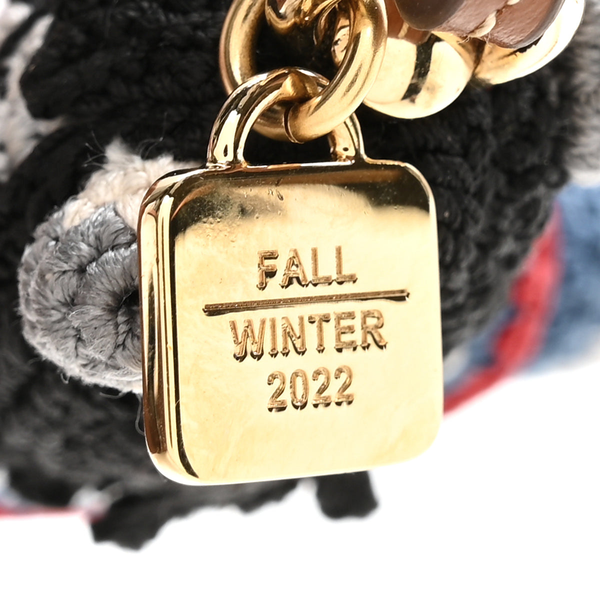 Miu Miu Technical Yarn Trick Bag Charm 3 of 5