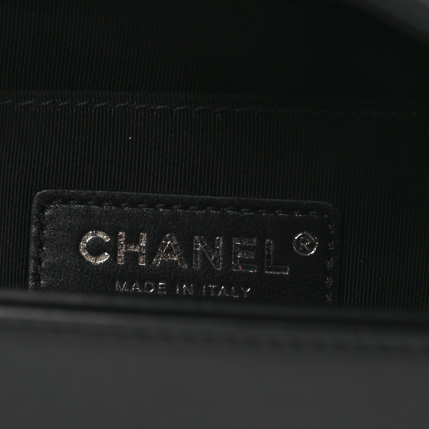 Chanel Calfskin Quilted Medium Boy Flap Black 6 of 10