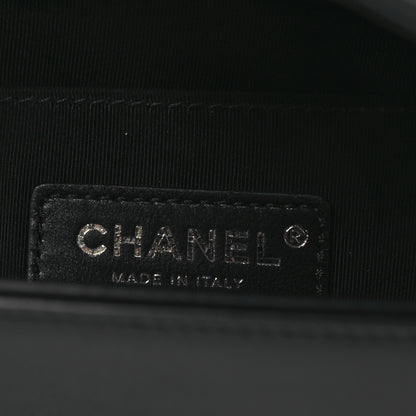 Chanel Calfskin Quilted Medium Boy Flap Black 6 of 10