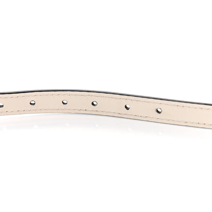Gucci Calfskin 25mm Adjustable Shoulder Strap White 4 of 6