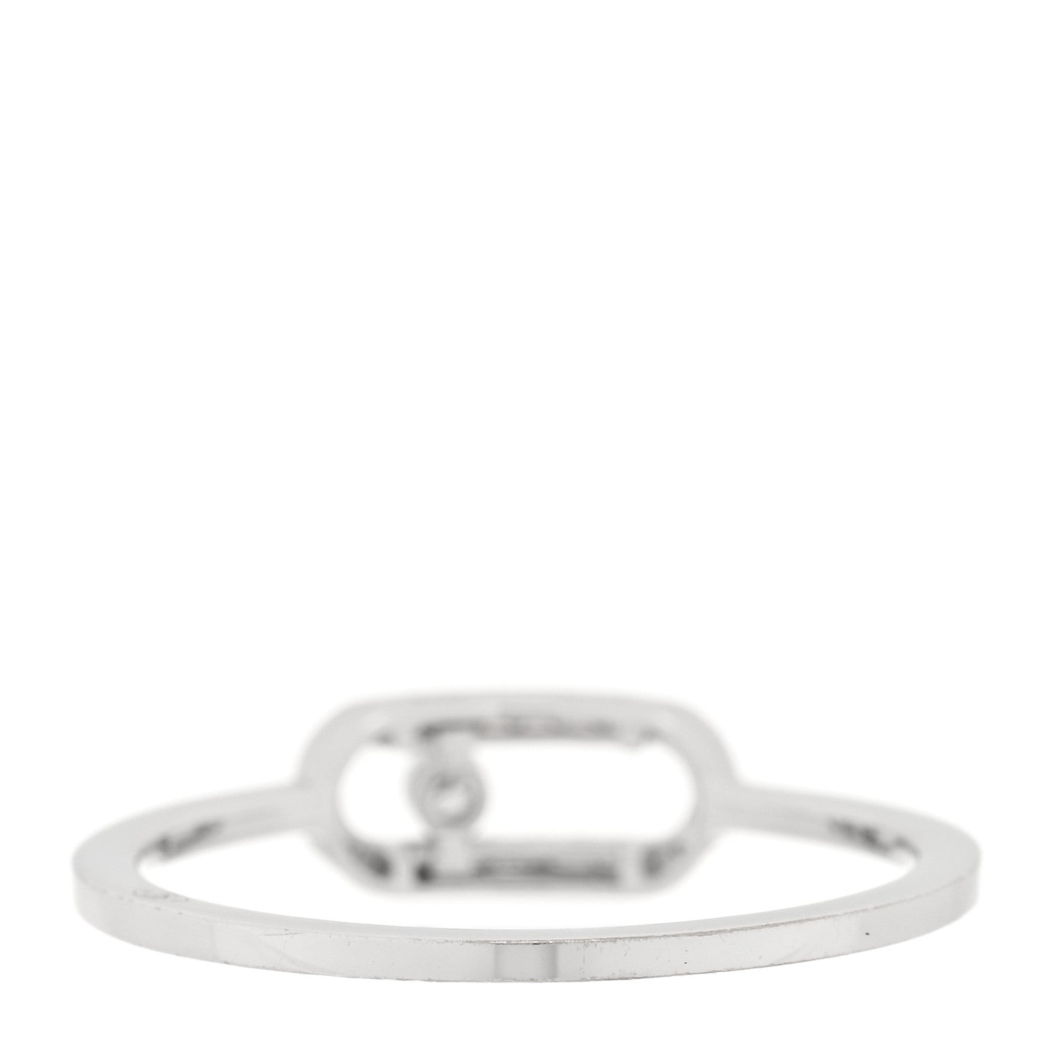 Messika 18K White Gold Diamond Move Uno Ring 54 7 3 of 5