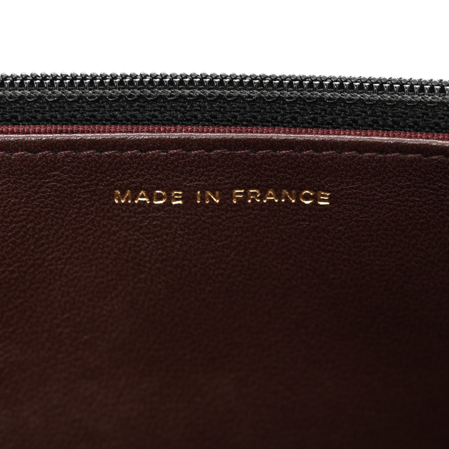 Lambskin Quilted Wallet On Chain WOC Black