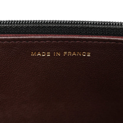 Chanel Lambskin Quilted Wallet On Chain WOC Black 8 of 13