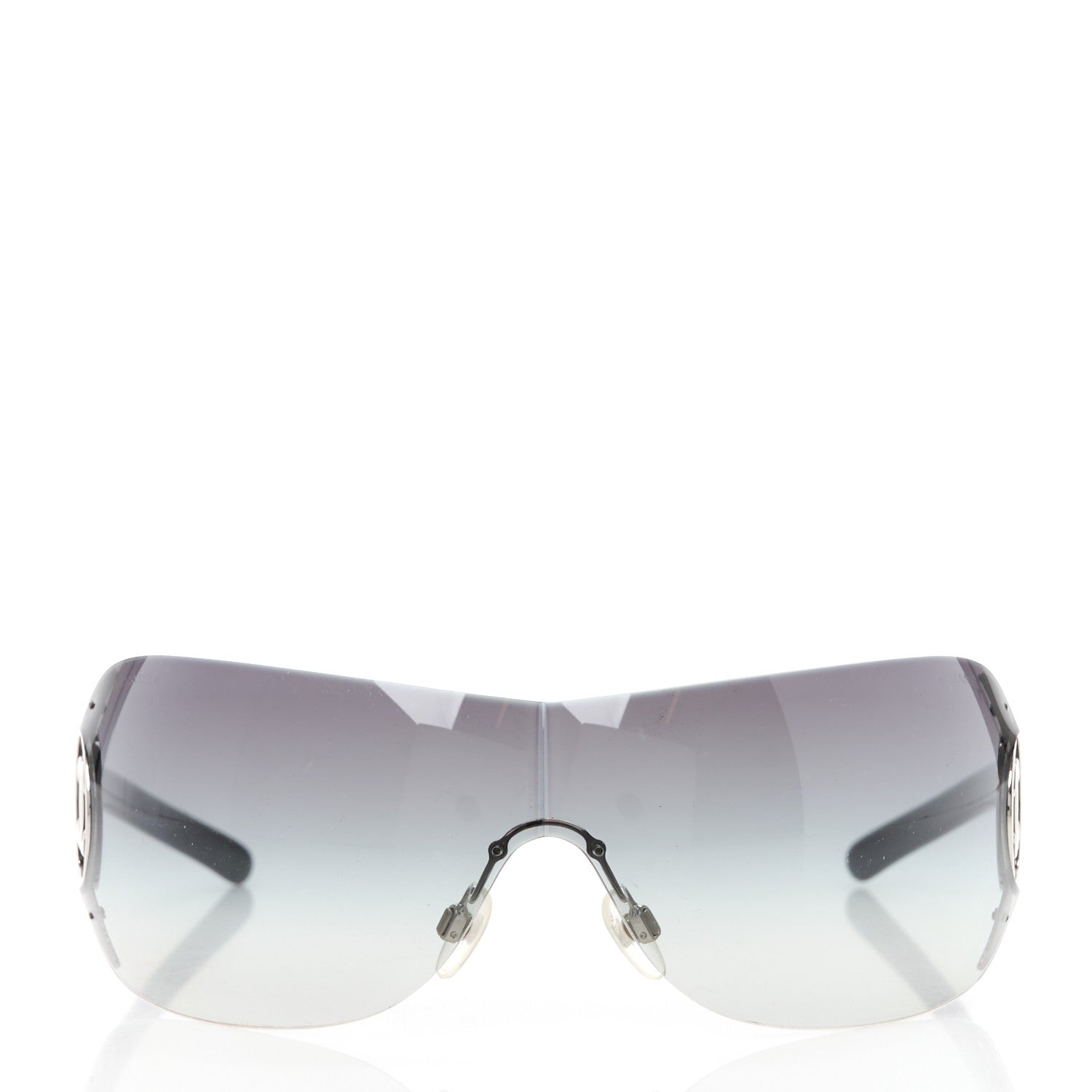 Chanel CC Sunglasses 4145 Black 2 of 8