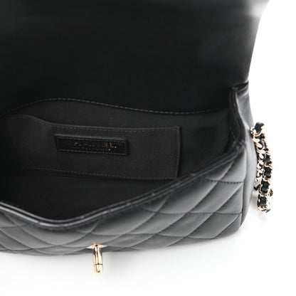 Chanel Lambskin Quilted Small My Precious Flap Black 5 of 10