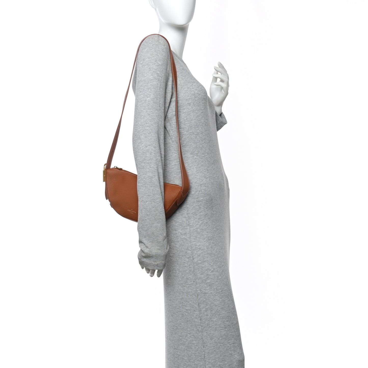 Smooth Calfskin Low Key Bumbag Cognac