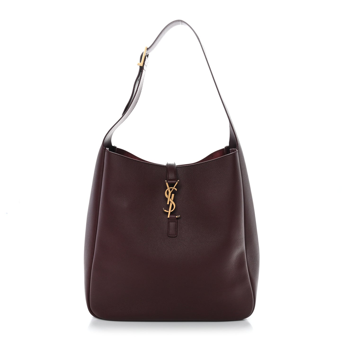 Supple Calfskin Large Le 5 A 7 Soft Hobo Rouge Legion