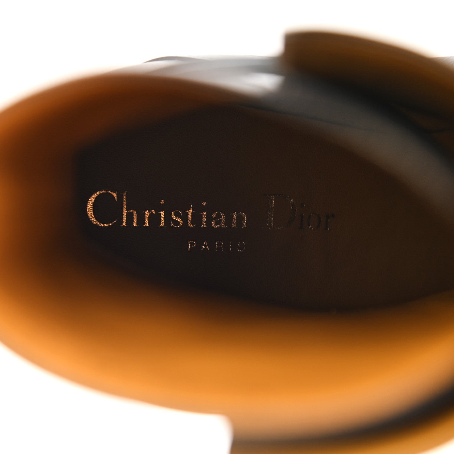 Christian Dior Soft Calfskin Empreinte Ankle Boot 36 Black 6 of 9