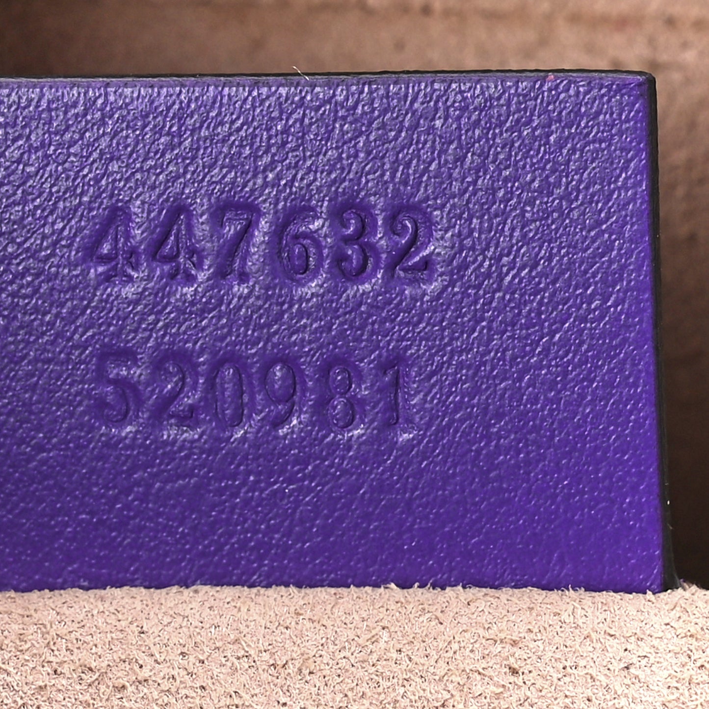 Calfskin Matelasse Small GG Marmont Chain Shoulder Bag Shine Purple