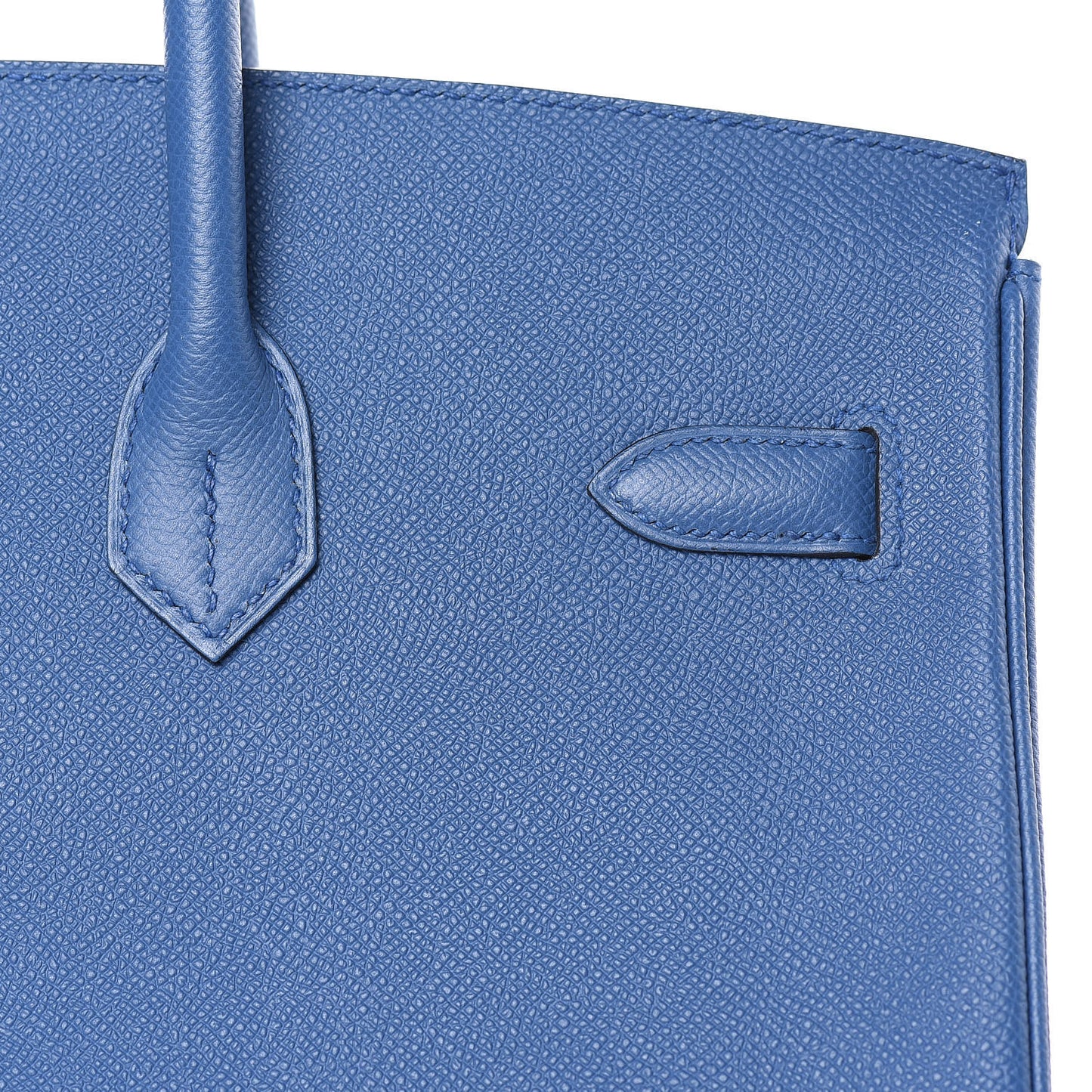 Epsom Birkin 35 Bleu Agate