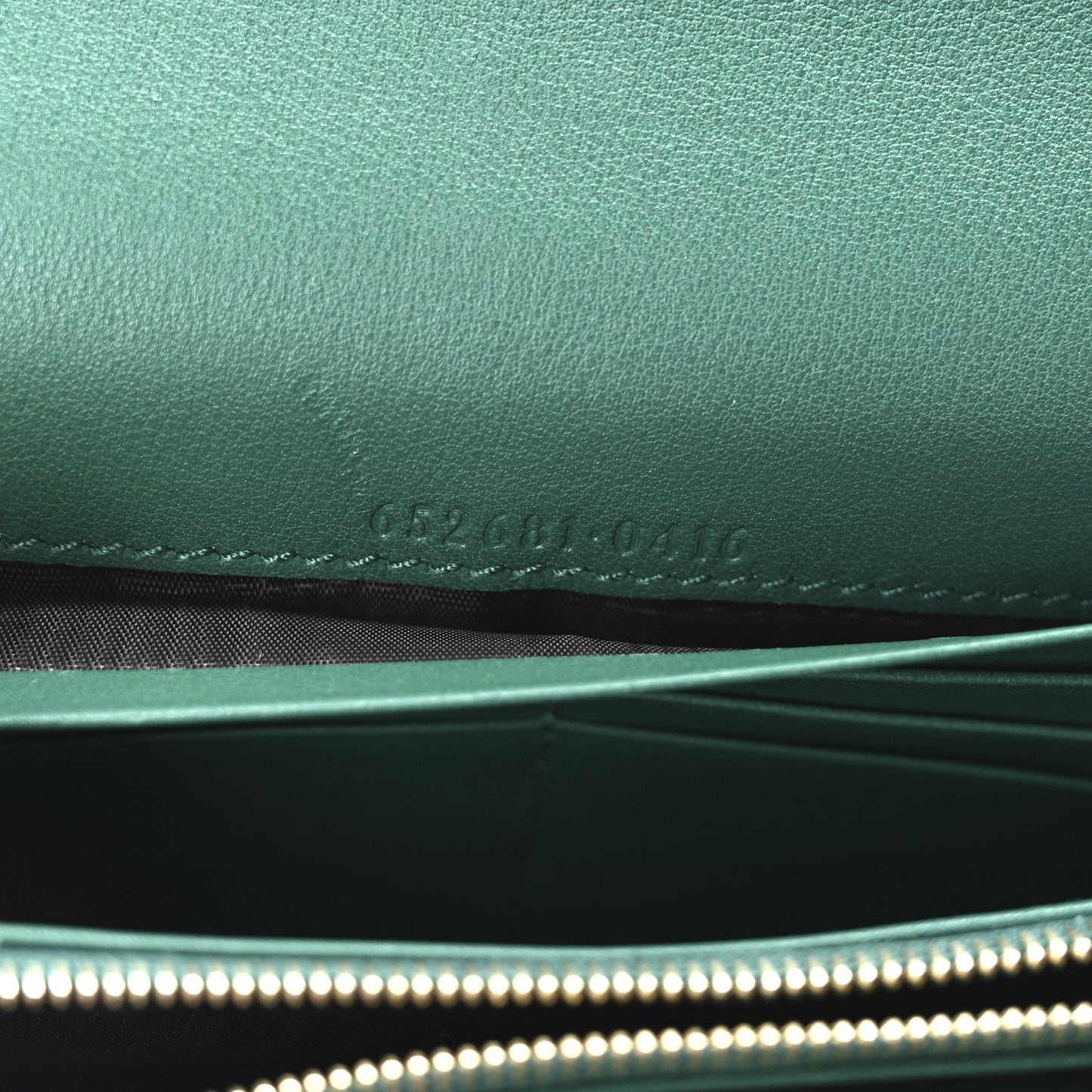 Snakeskin Jackie 1961 Chain Wallet Green