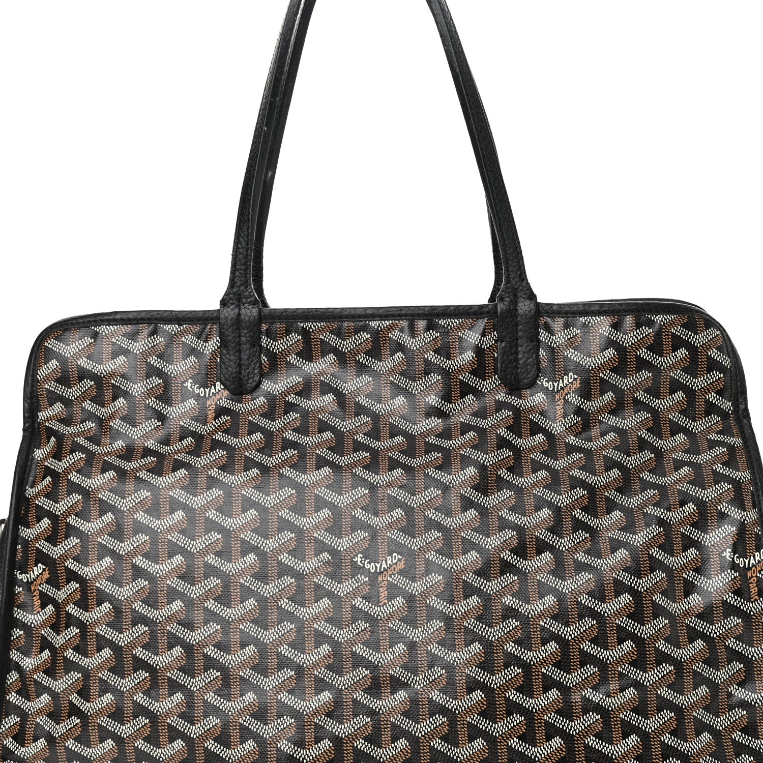 Goyard Goyardine Sac Hardy Pet Carrier PM Black 9 of 18