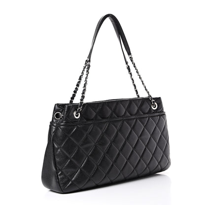 Chanel Caviar Quilted Timeless CC Soft Tote Black 2 of 9