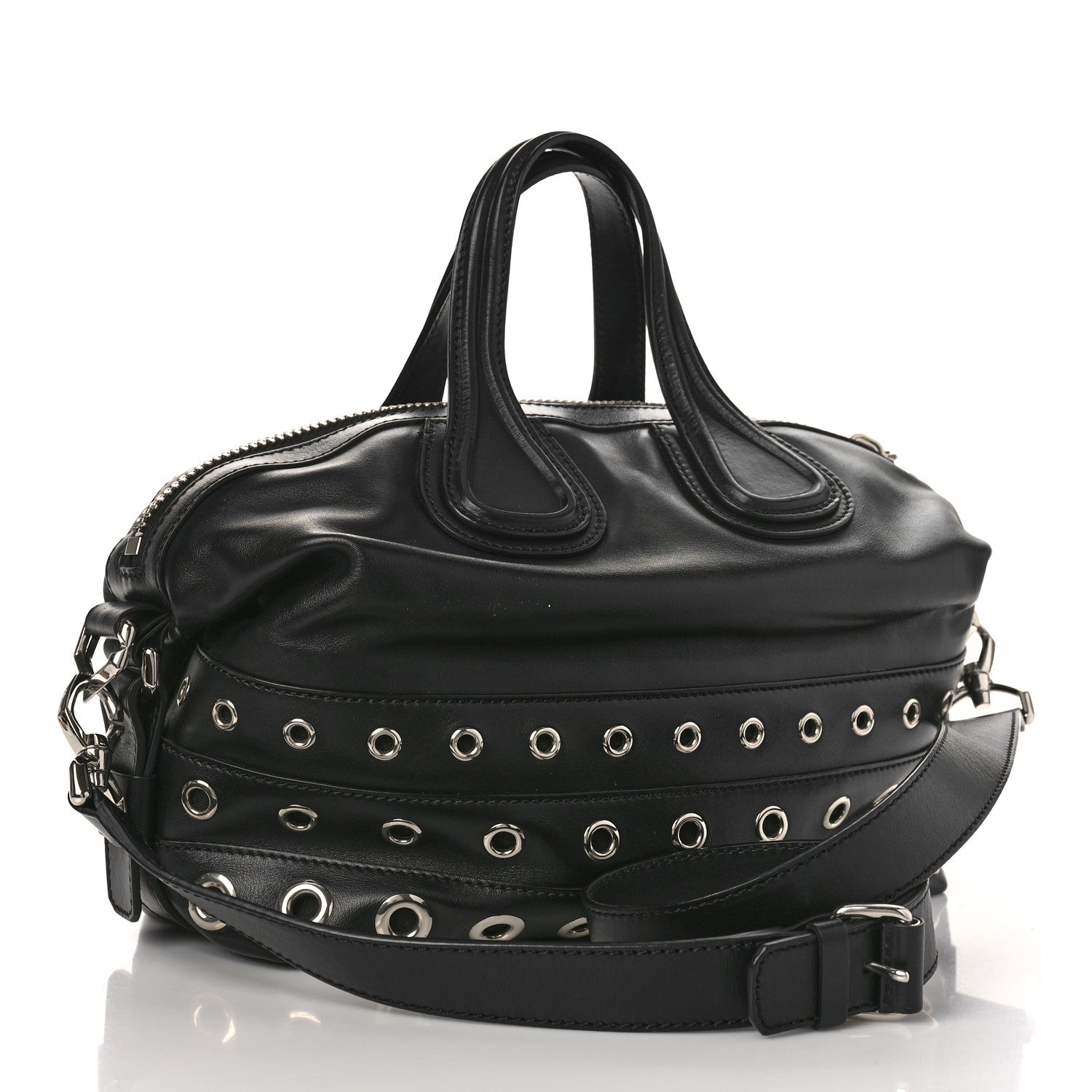 Givenchy Calfskin Grommet Small Nightingale Black 3 of 8