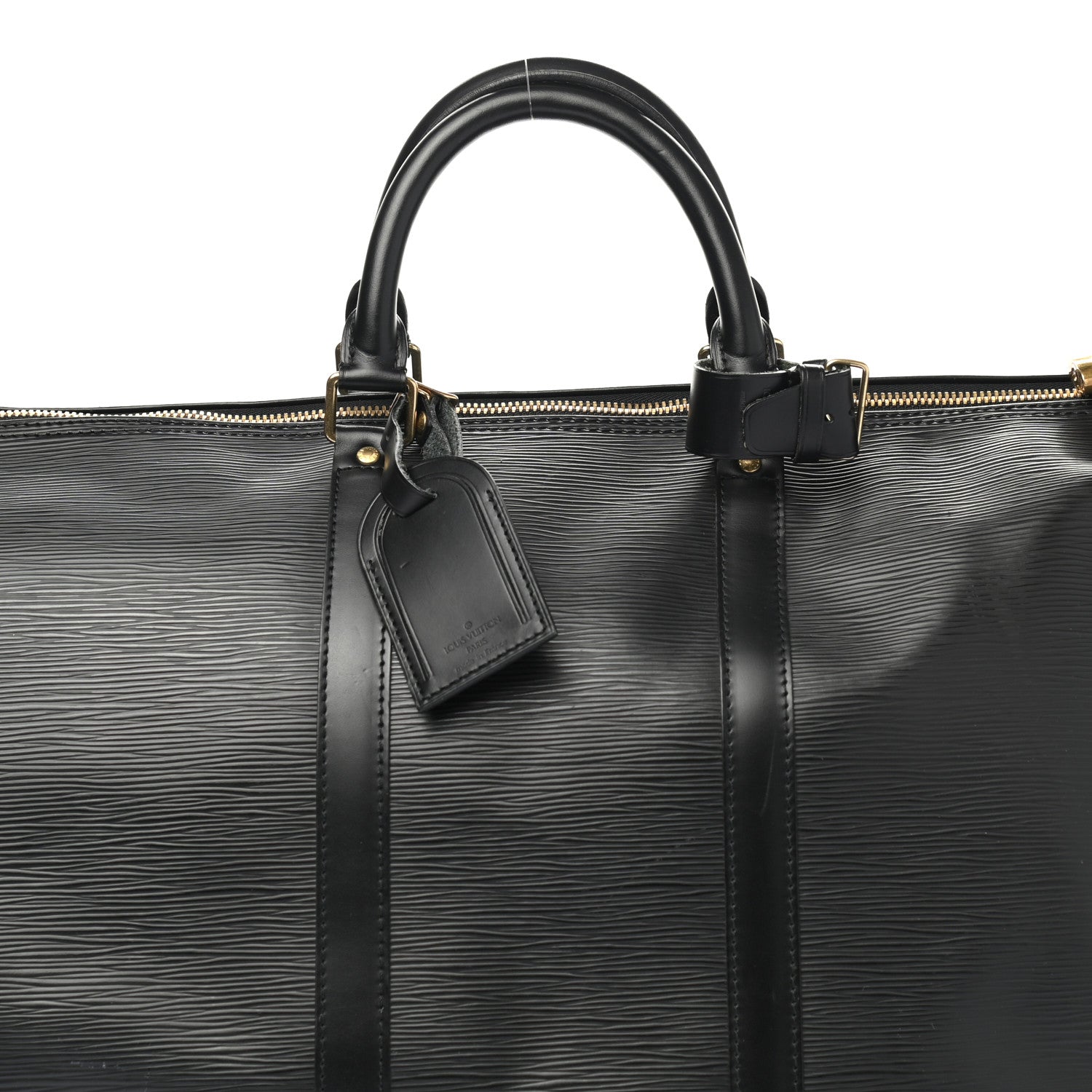 Louis Vuitton Epi Keepall 50 Black 7 of 14