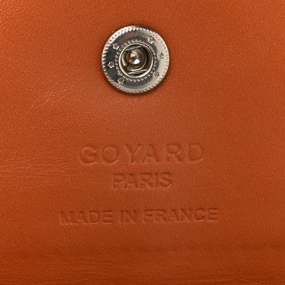 Goyard Goyardine Pouch Black Gold 6 of 7