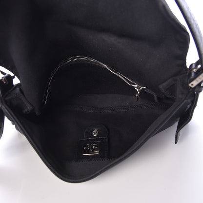 Fendi Nylon Zucca Baguette Black 5 of 12