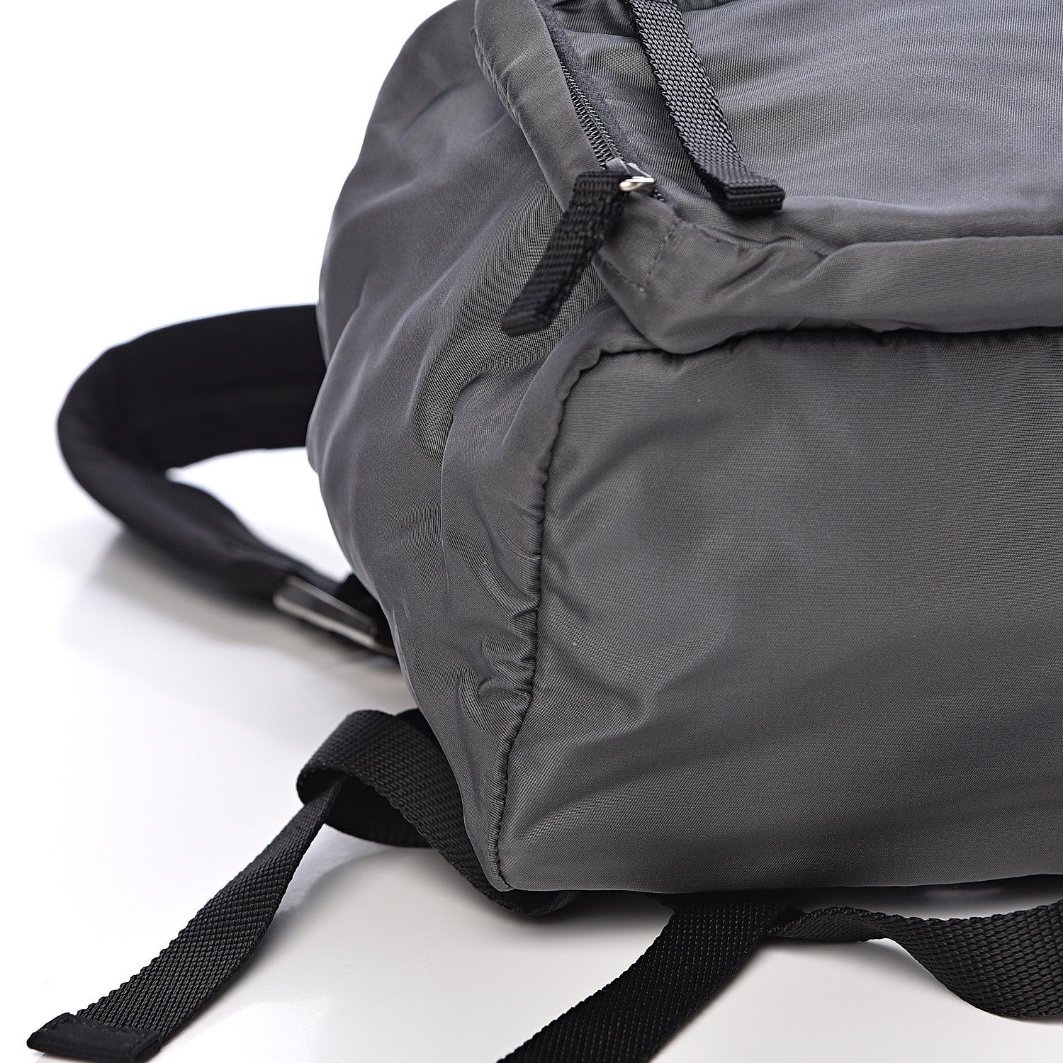 Prada Tessuto Nylon Montagna Small Single Buckle Backpack Ardesia 8 of 10
