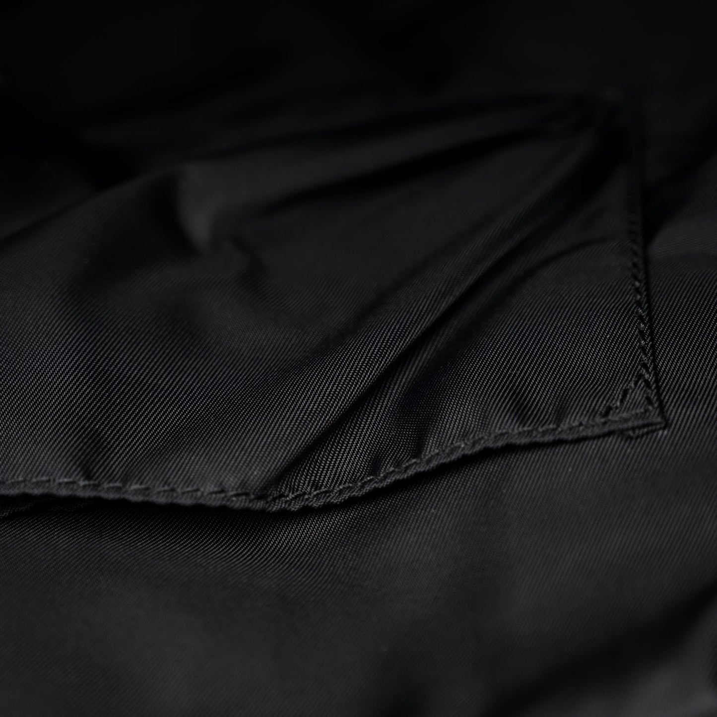 Nylon Monogram Tote Black