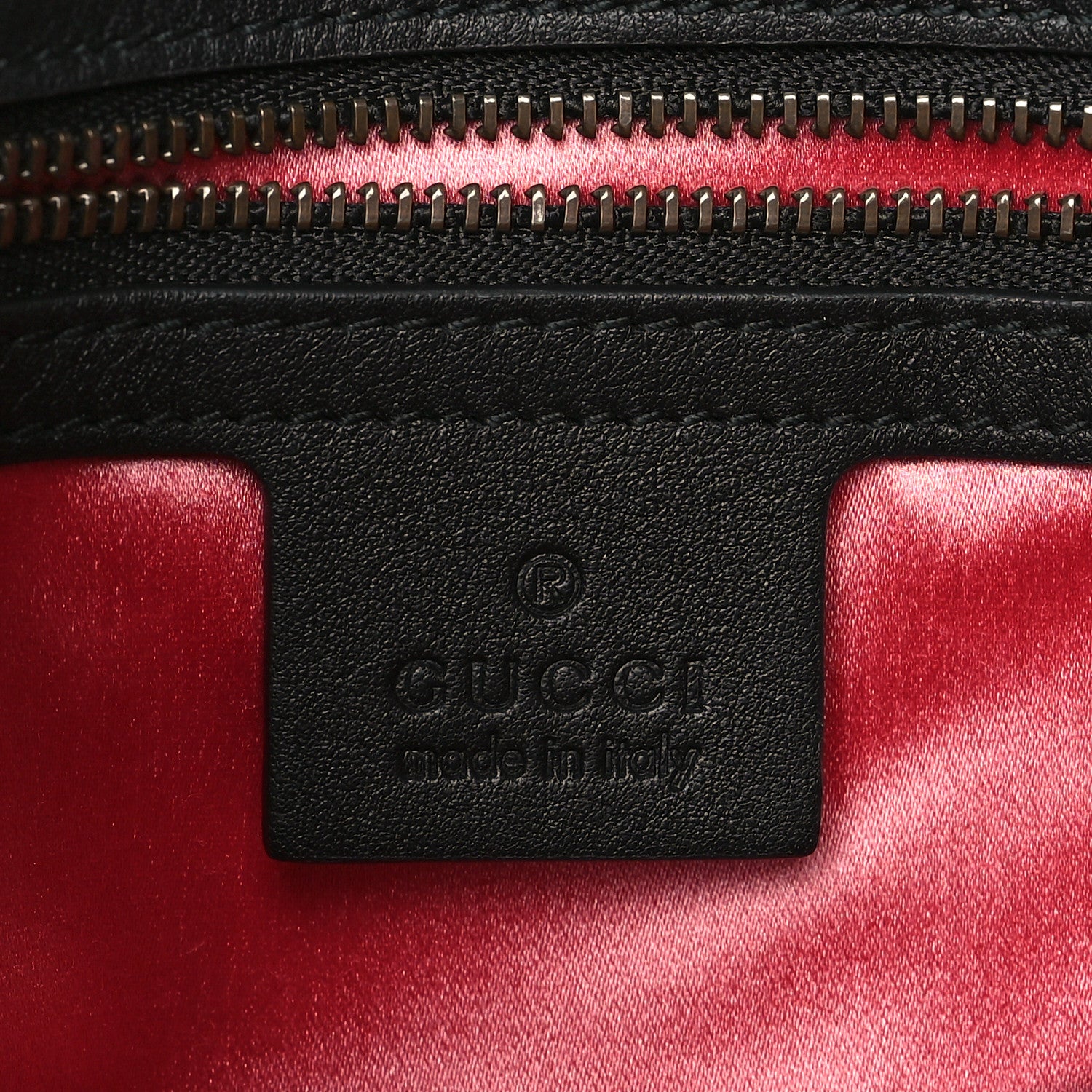 Gucci Velvet Matelasse Small GG Marmont Shoulder Bag Black 6 of 9