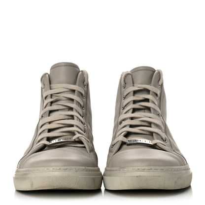 Gucci Calfskin Mens High Top Sneakers 8 Mystic White 2 of 18