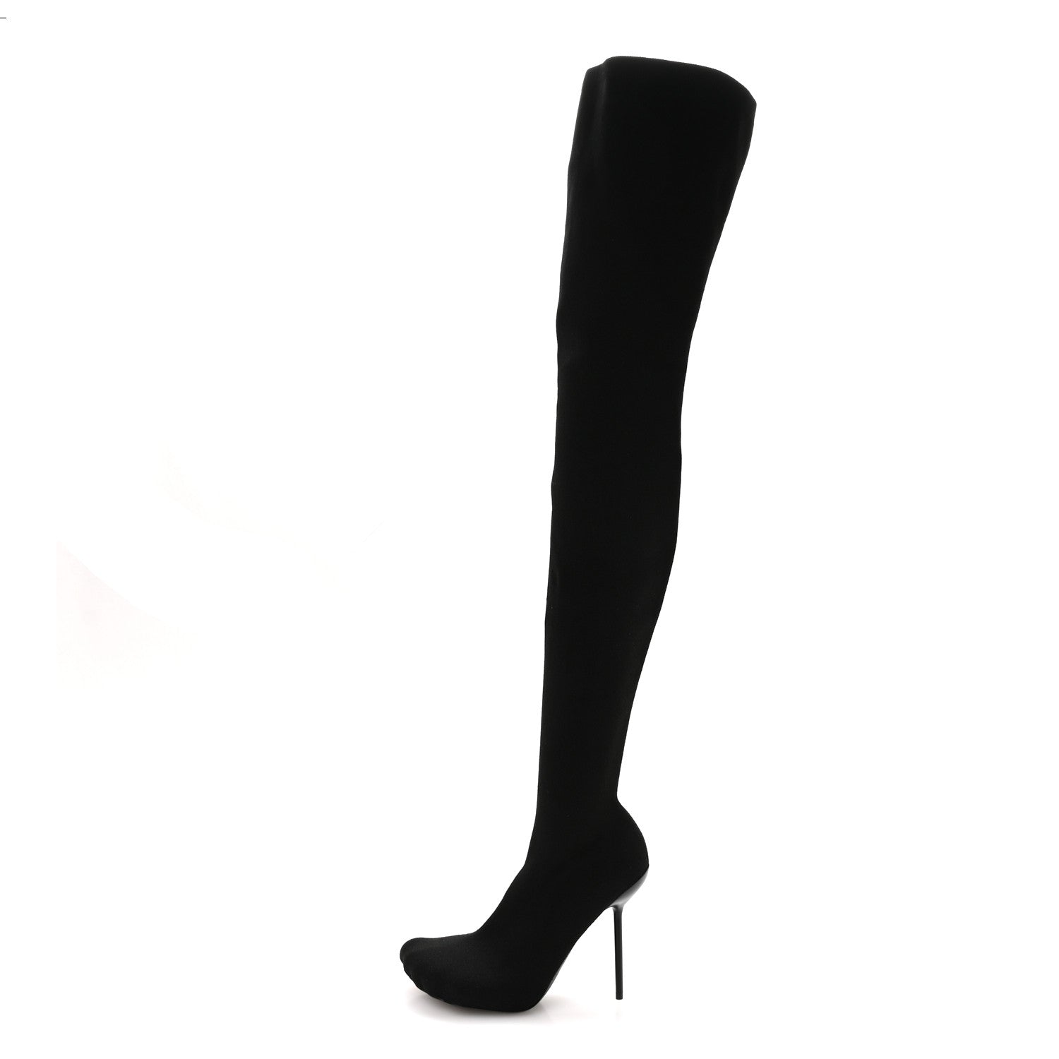 Balenciaga Knit Fetish Anatomic 110 Boots 37 Black 1 of 8