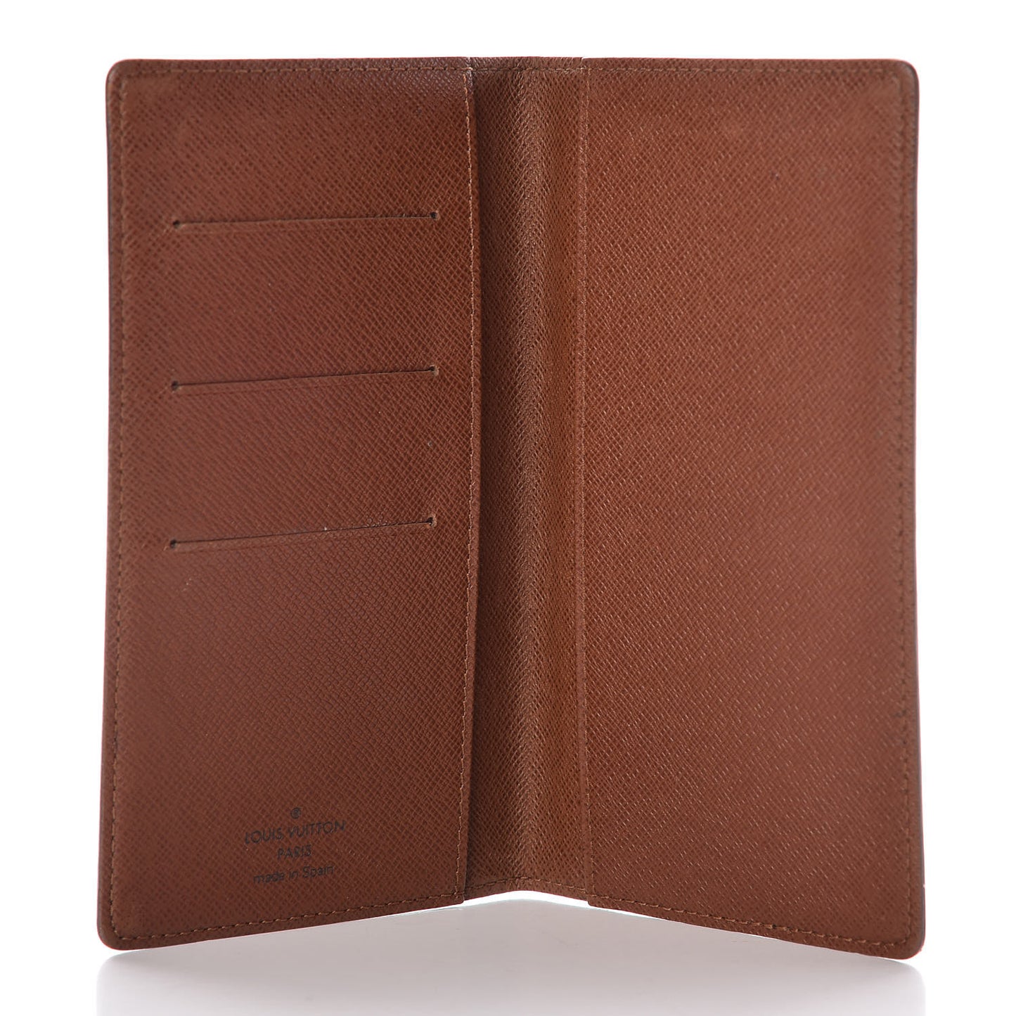 Monogram Checkbook Holder Case Wallet