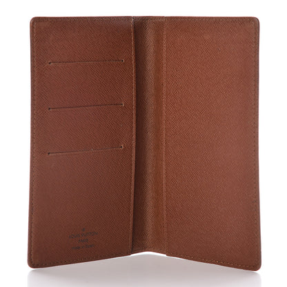 Louis Vuitton Monogram Checkbook Holder Case Wallet 5 of 7
