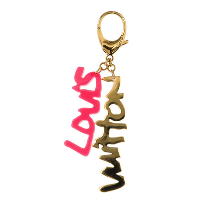 Louis Vuitton Graffiti Bag Charm Pink 1 of 4