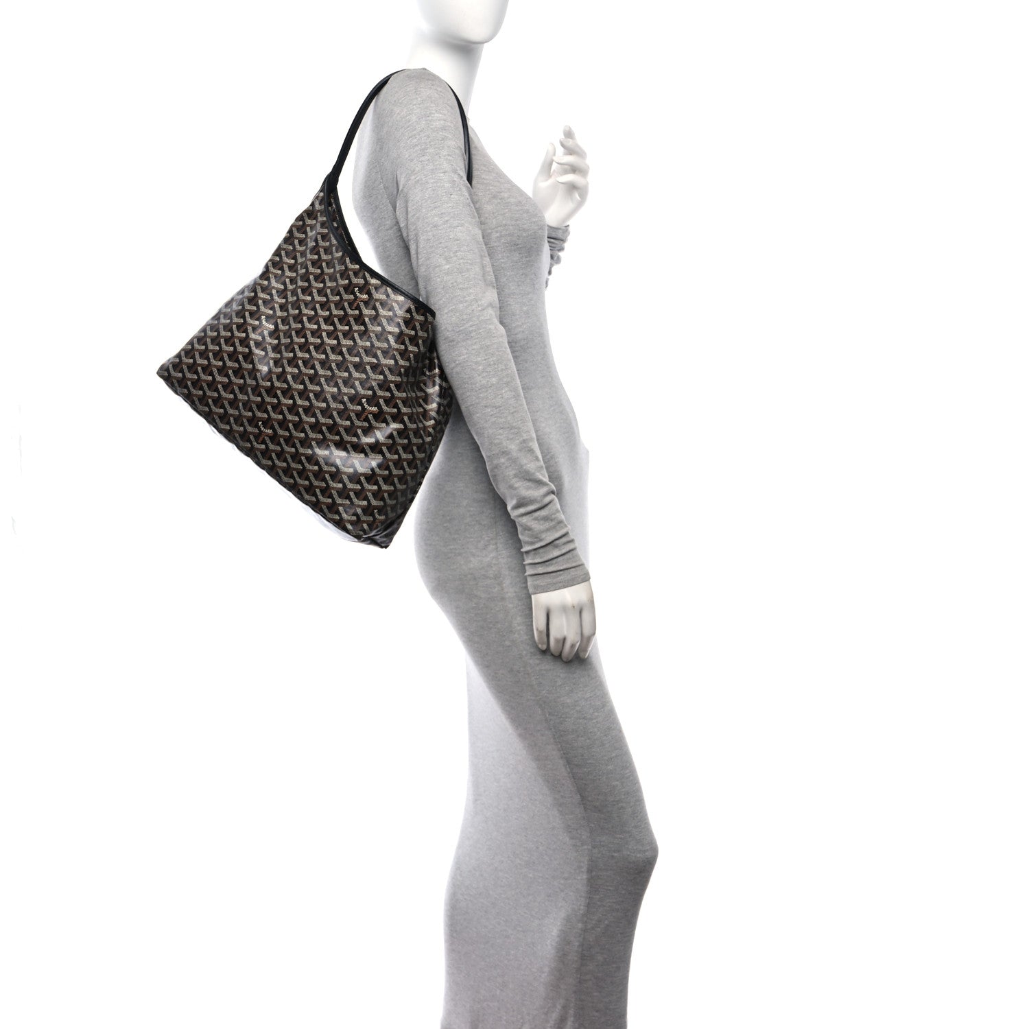 Goyard Goyardine Boheme Hobo Black 2 of 10