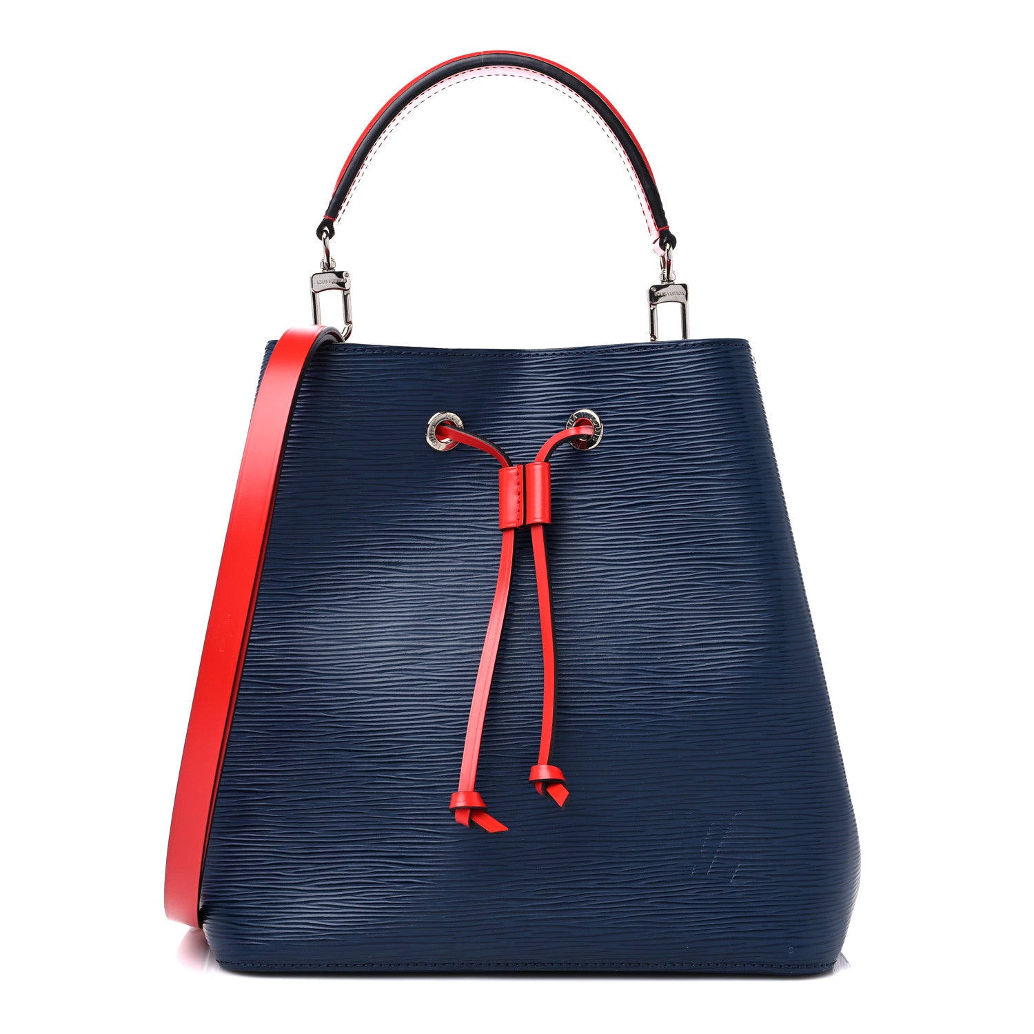 Louis Vuitton Epi Neonoe Indigo Coquelicot 1 of 12