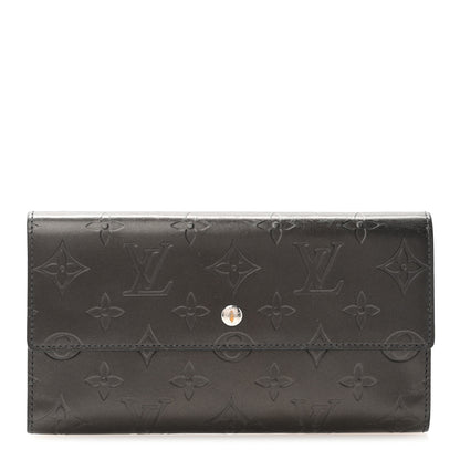 Louis Vuitton Mat Monogram Porte Tresor International Black 1 of 11