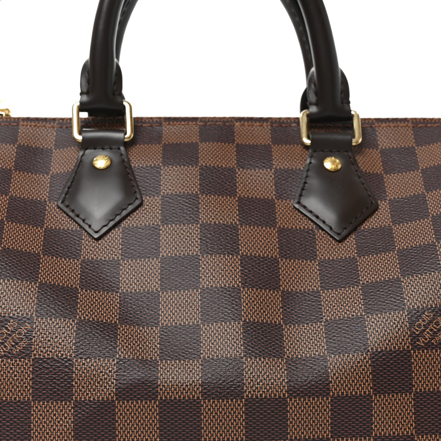 Louis Vuitton Damier Ebene Speedy Bandouliere 25 7 of 9