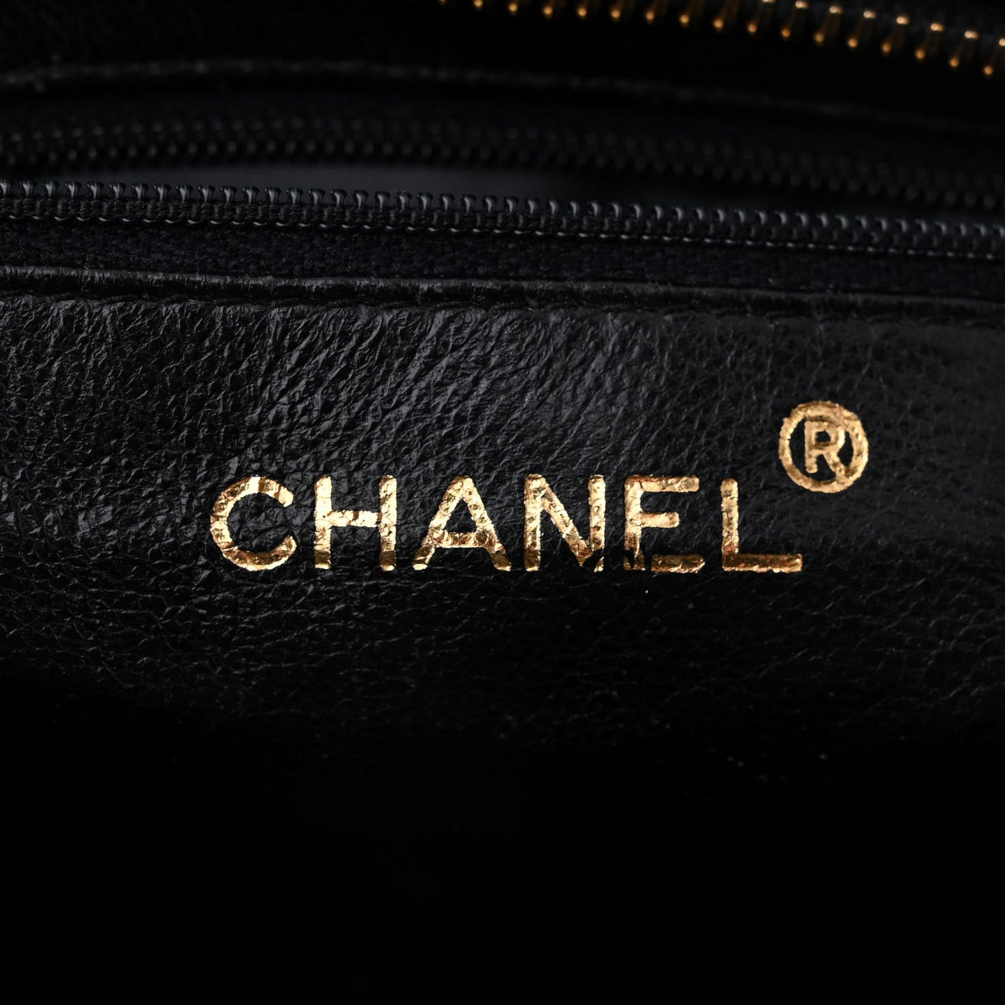 Patent Quilted CC Shoulder Bag Black