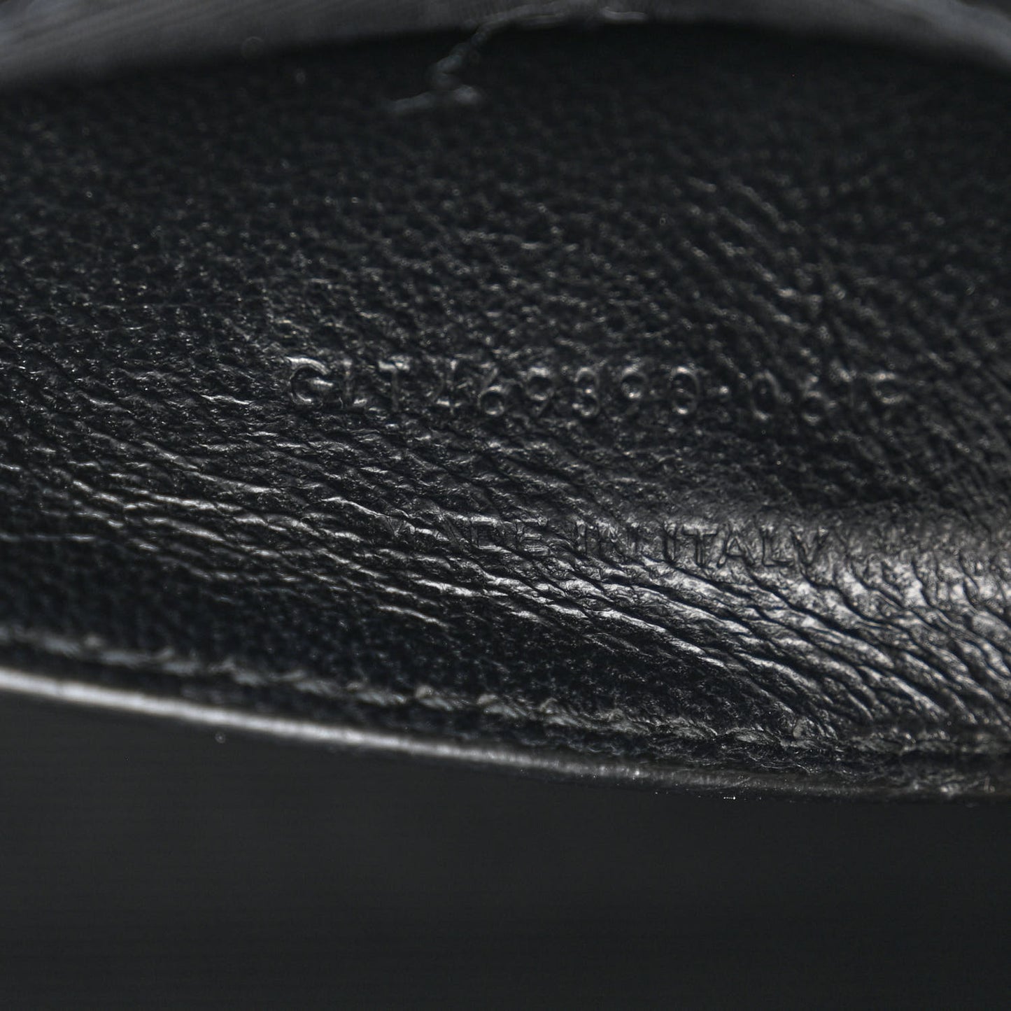 Grain De Poudre Small Monogram Monochrome Kate Satchel Black