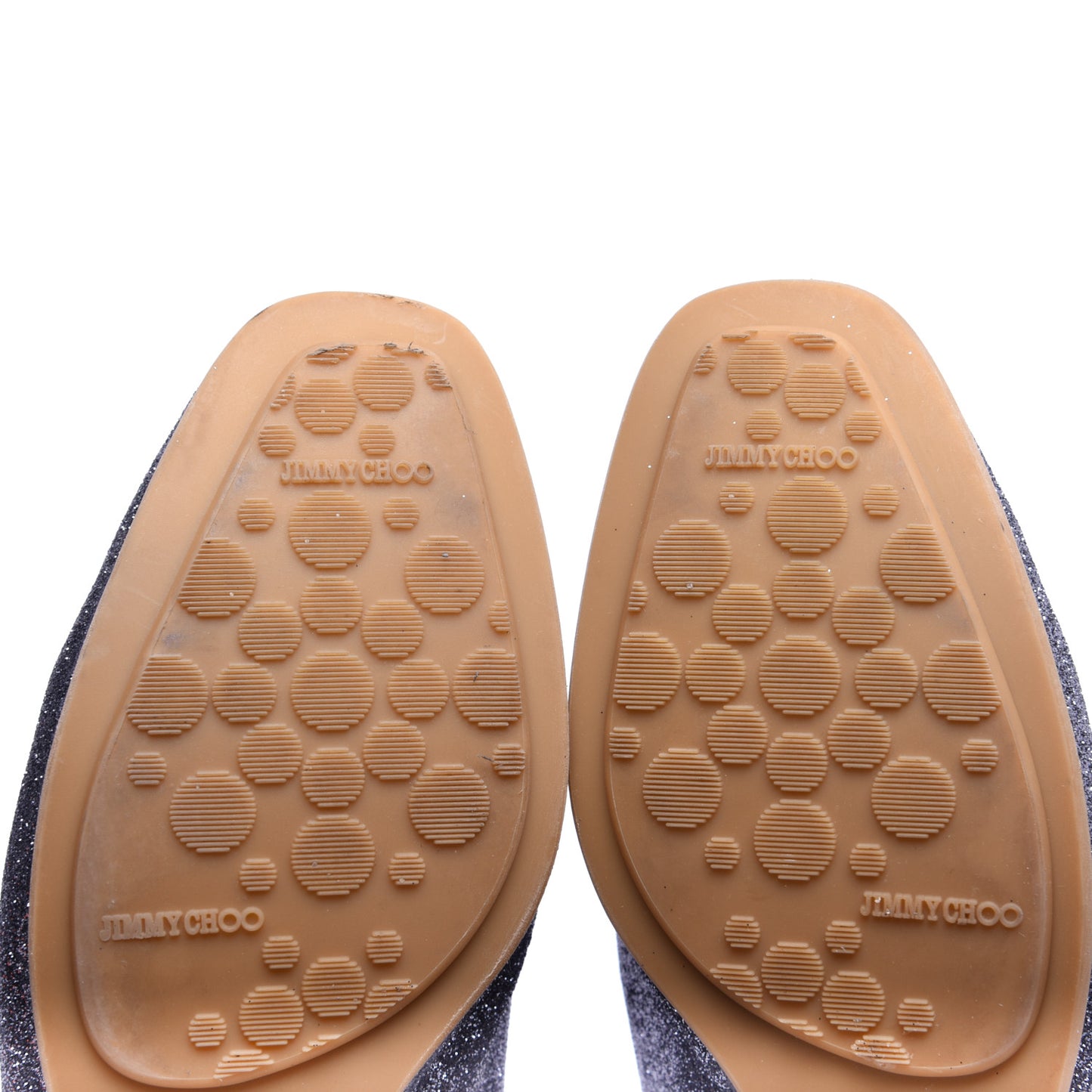 Glitter Flats 37.5 Gunmetal
