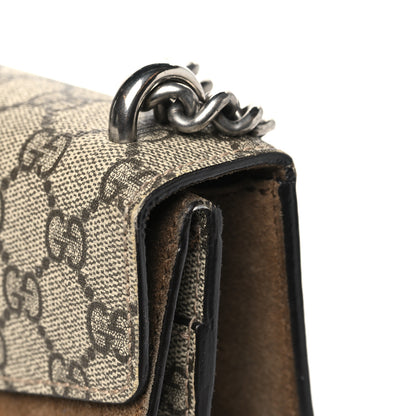 Gucci GG Supreme Monogram Mini Dionysus Shoulder Bag Taupe 15 of 15