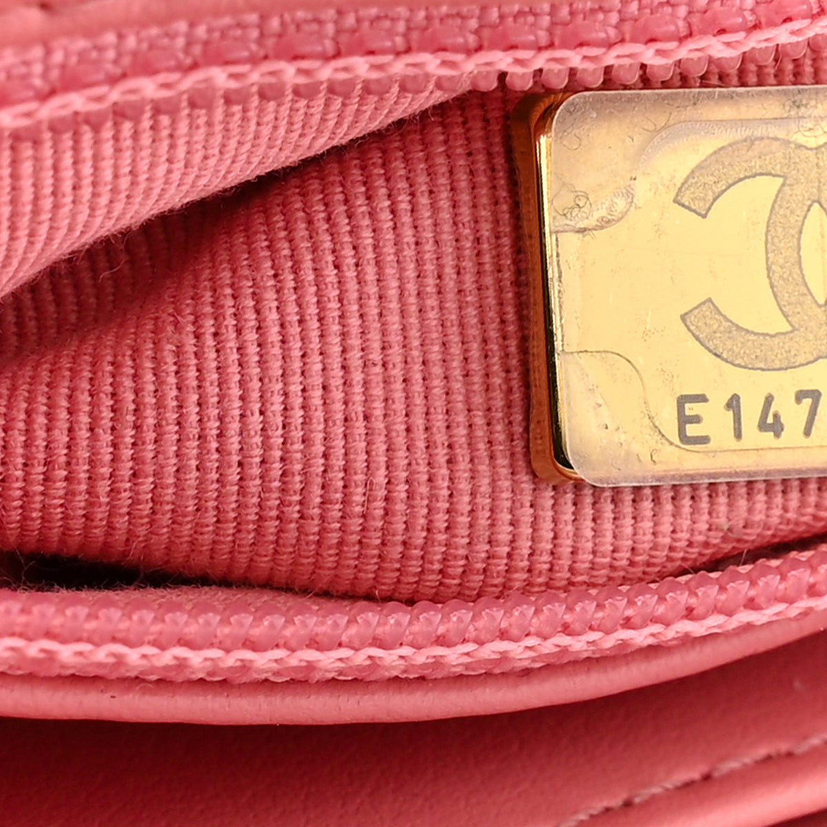 Shiny Aged Calfskin Quilted Nano Kelly Shopper Coral Pink