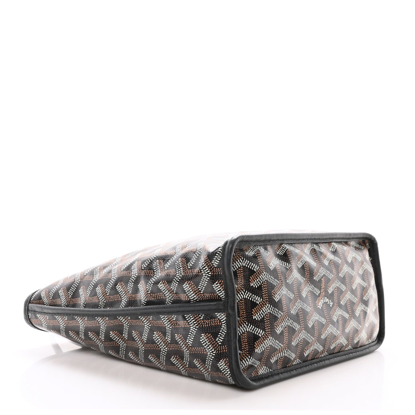 Goyardine Reversible Mini Anjou Black