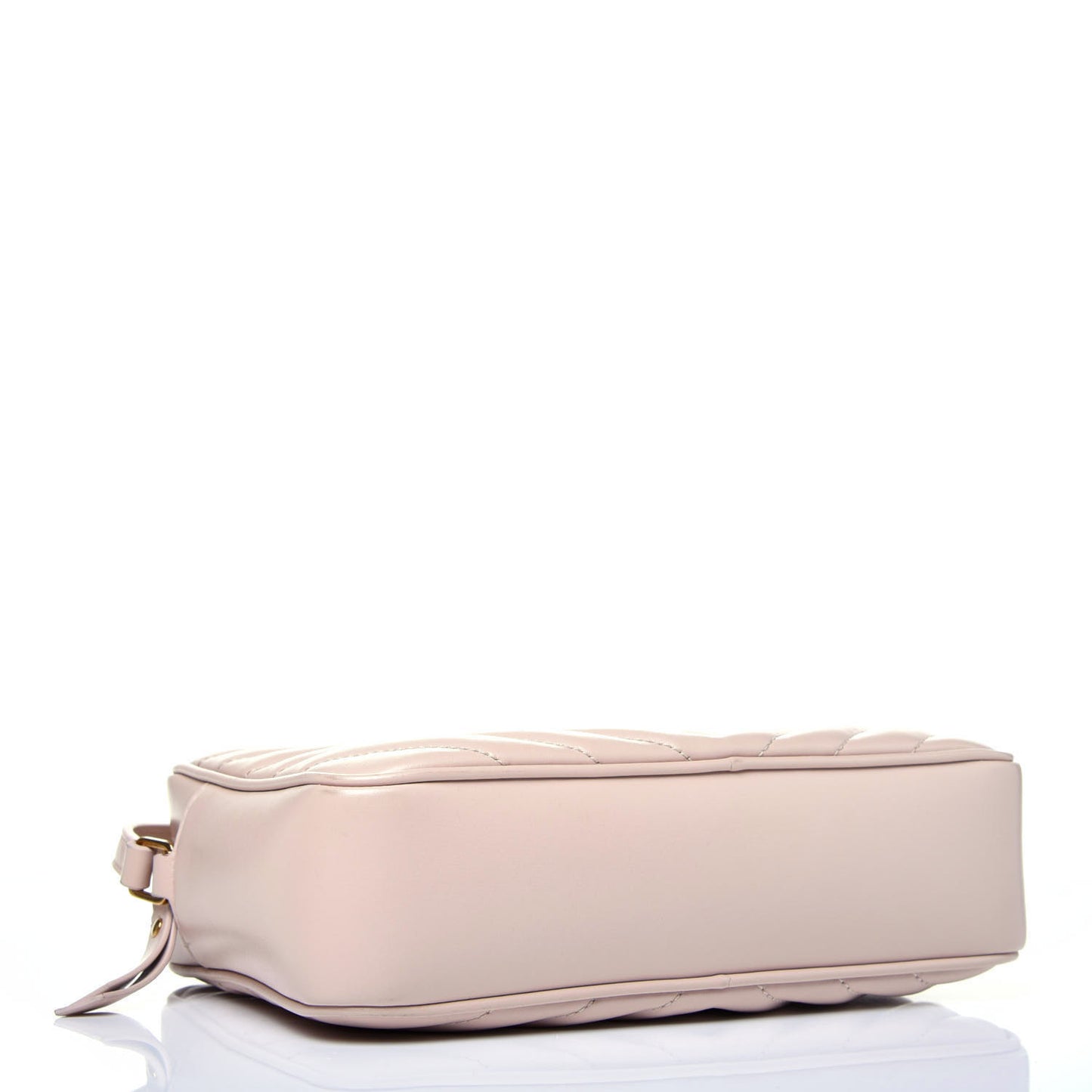 Calfskin Matelasse Monogram Lou Camera Bag Nude Powder