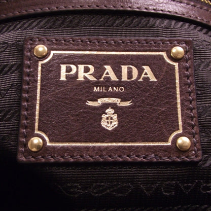 Prada Leather Studded Tote Bag 8 of 11